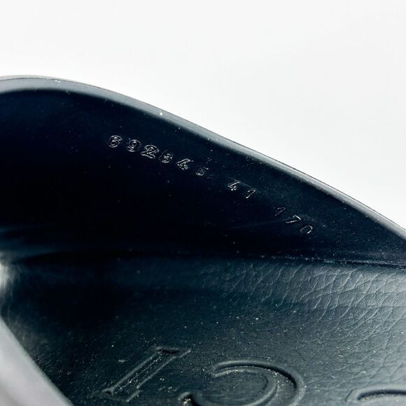 Gucci Interlocking GG Monogram Platform Slides Sandals Eu 41 US 11 - Picture 12 of 13